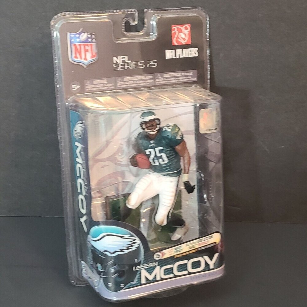 LeSean McCoy McFarlane Series 25 Philadelpia Eagles Figure Green Jersey NFL